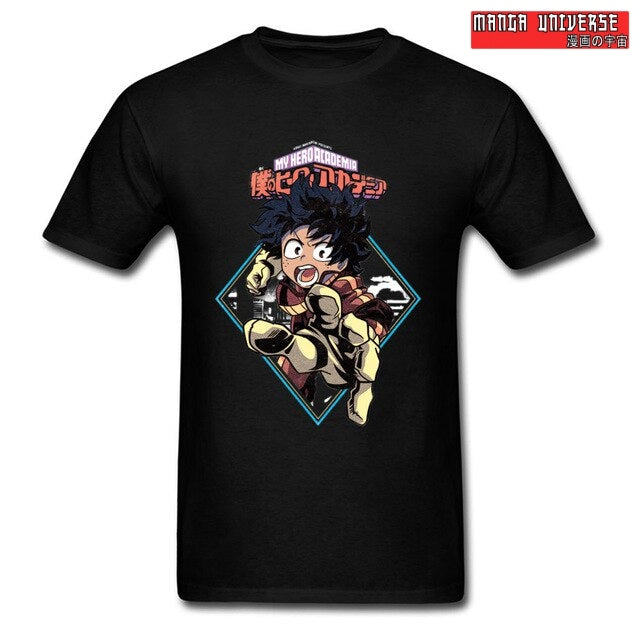 T shirt my hero academia 3 - Noir / M