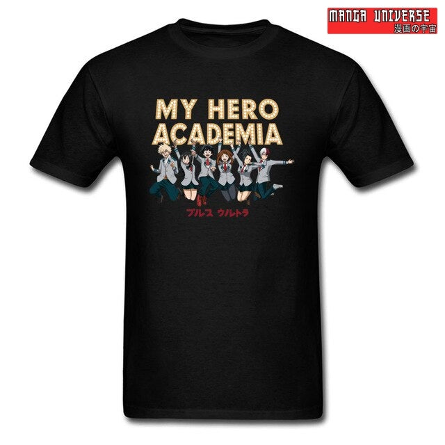 T shirt my hero academia 4 - Noir / XXXL
