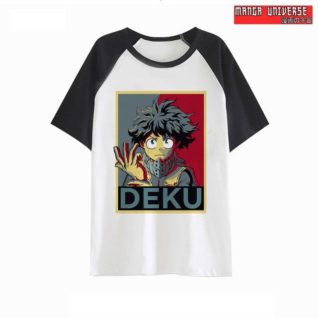 T shirt my hero academia deku 2 - Blanc / S