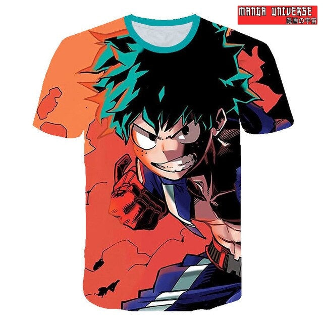 T-SHIRT MY HERO ACADEMIA IZUKU - Multi / XS