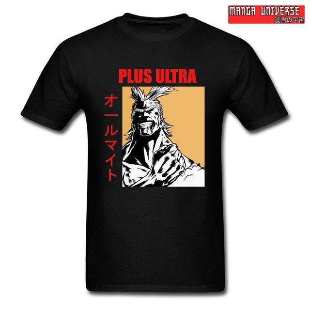 T shirt my hero academia plus ultra - Noir / S