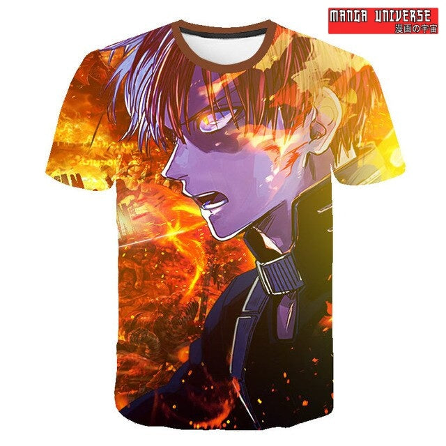 T-SHIRT MY HERO ACADEMIA SHOTO - Shoto / XS