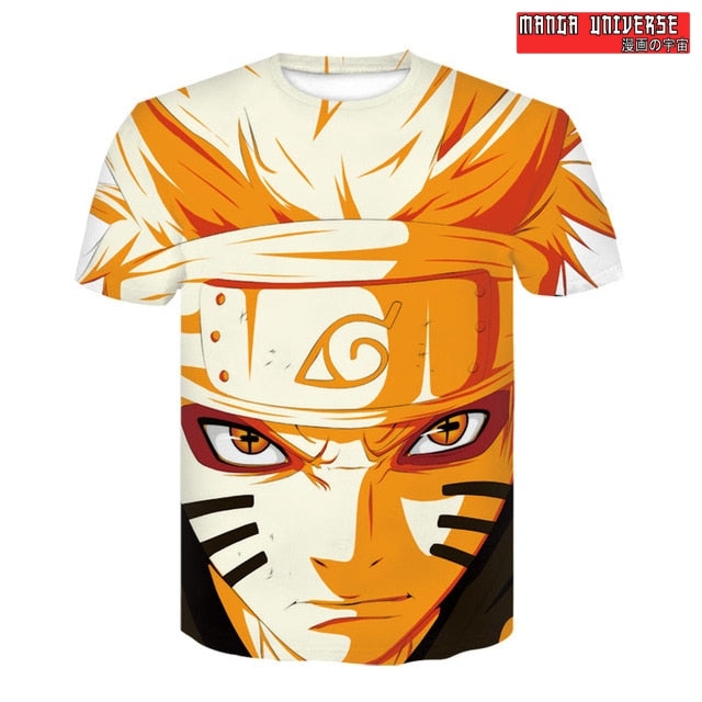 T-SHIRT NARUTO - Orange / XS