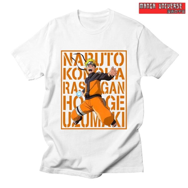 T-SHIRT NARUTO - Orange / XS
