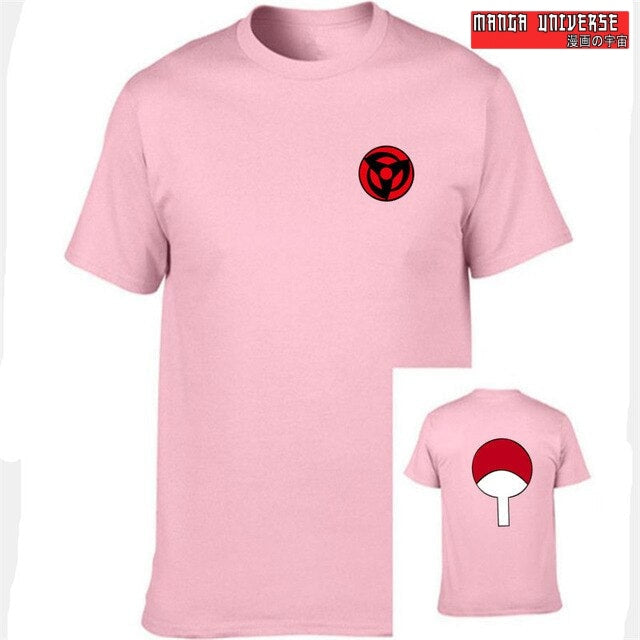 T shirt naruto uchiwa - Rose / S
