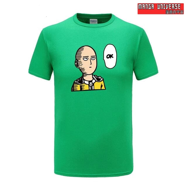 T shirt OK one punch man - Vert / S