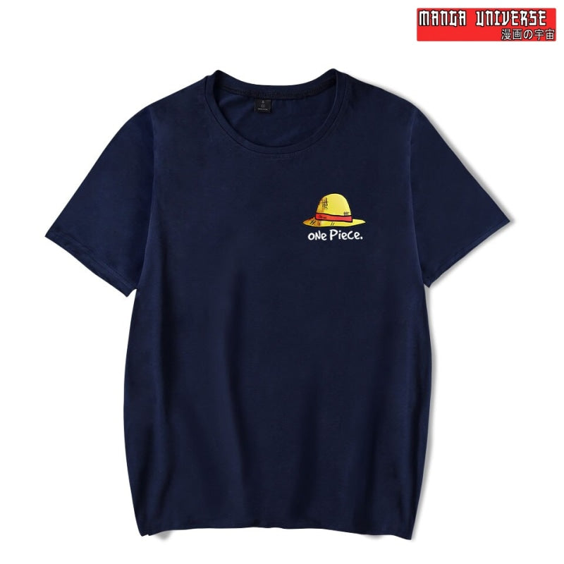 T shirt one piece chapeau - Bleu Marine / XXS