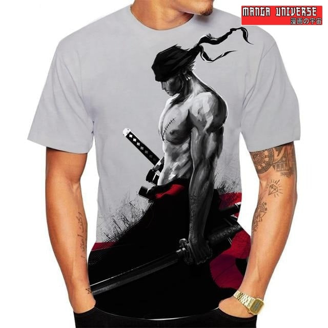 T-SHIRT ONE PIECE - Gris / XS