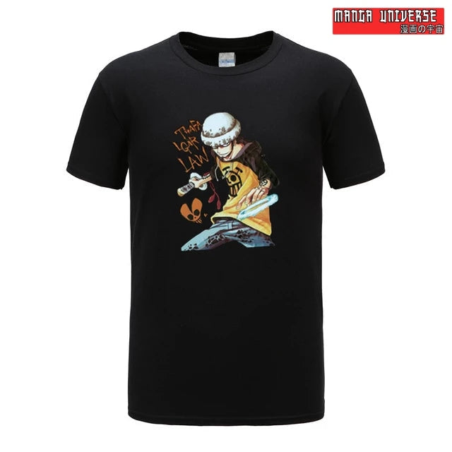 T shirt One Piece Law - Noir / XS