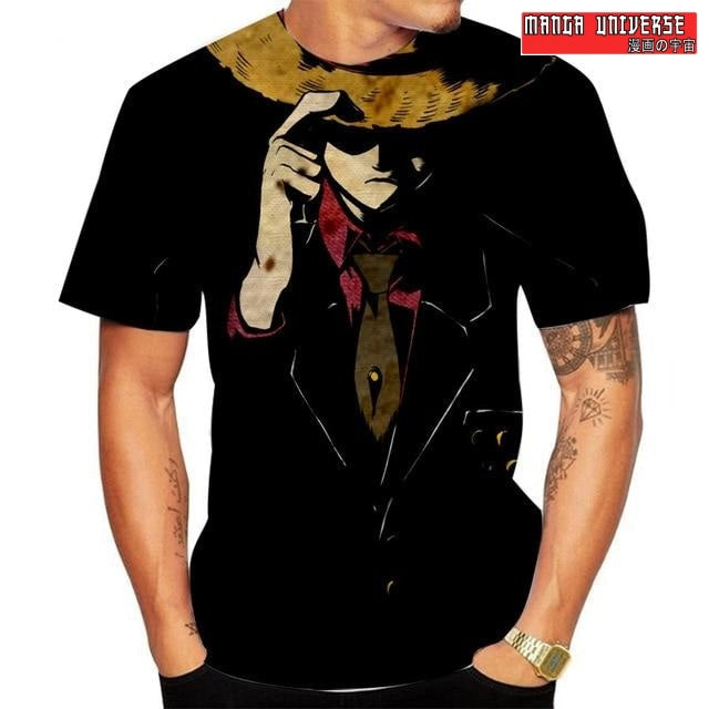 T-SHIRT ONE PIECE LUFFY - Noir / XS