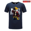 t shirt one piece monkey d - Bleu Marine / XS