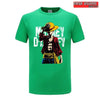 t shirt one piece monkey d - Vert / XS