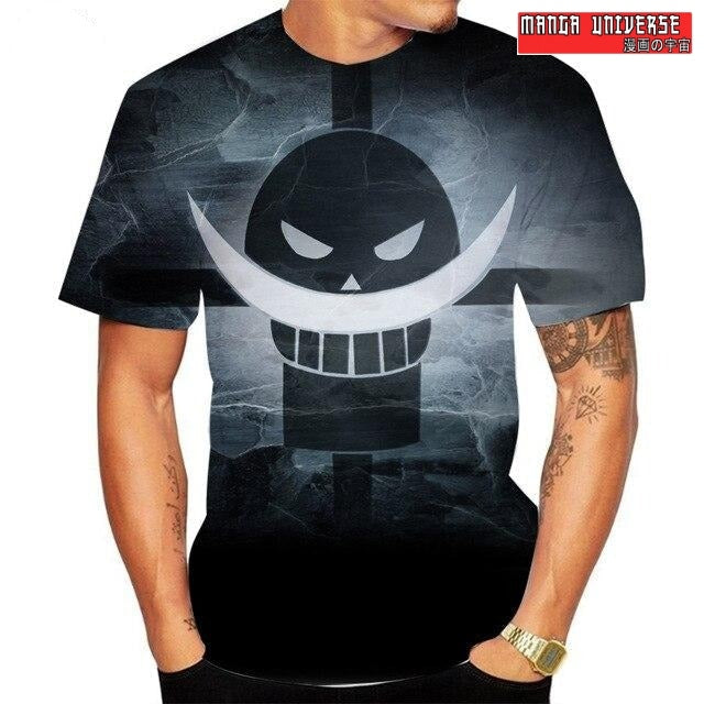 T-SHIRT ONE PIECE - Noir / XS