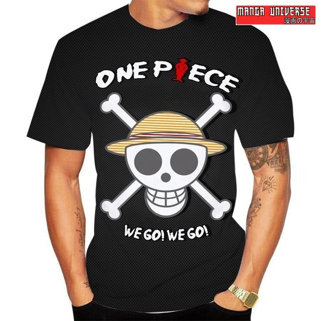 T-SHIRT ONE PIECE - Noir / XS