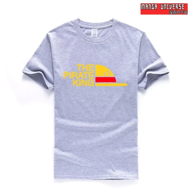T shirt one piece pirate king - Gris / S
