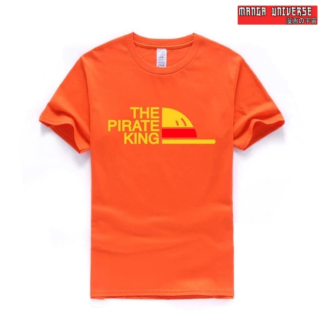 T shirt one piece pirate king - Orange / S