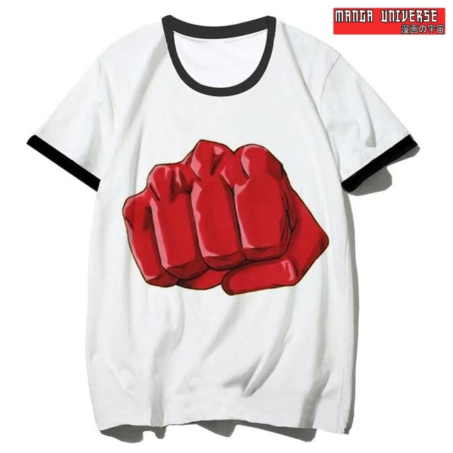 T-SHIRT ONE PUNCH MAN - Blanc / XS