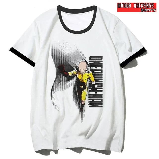 T-SHIRT ONE PUNCH MAN - Blanc / XS