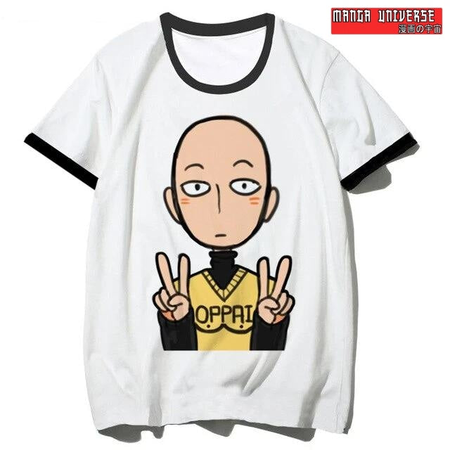 T SHIRT ONE PUNCH MAN - Blanc / XS
