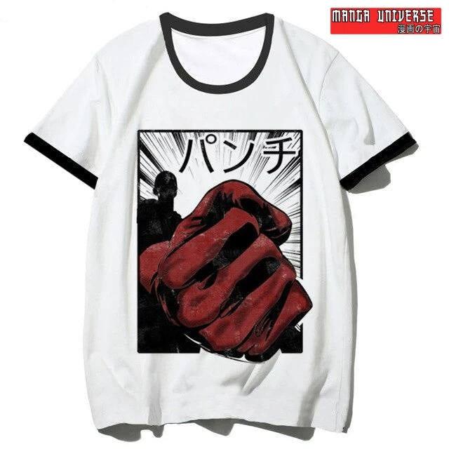 T-SHIRT ONE PUNCH MAN - Blanc / XS