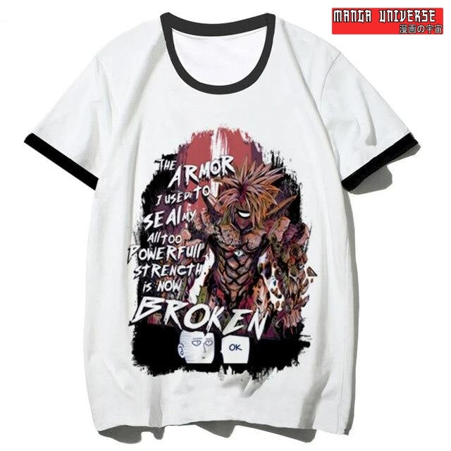 T-SHIRT ONE PUNCH MAN - Blanc / XS