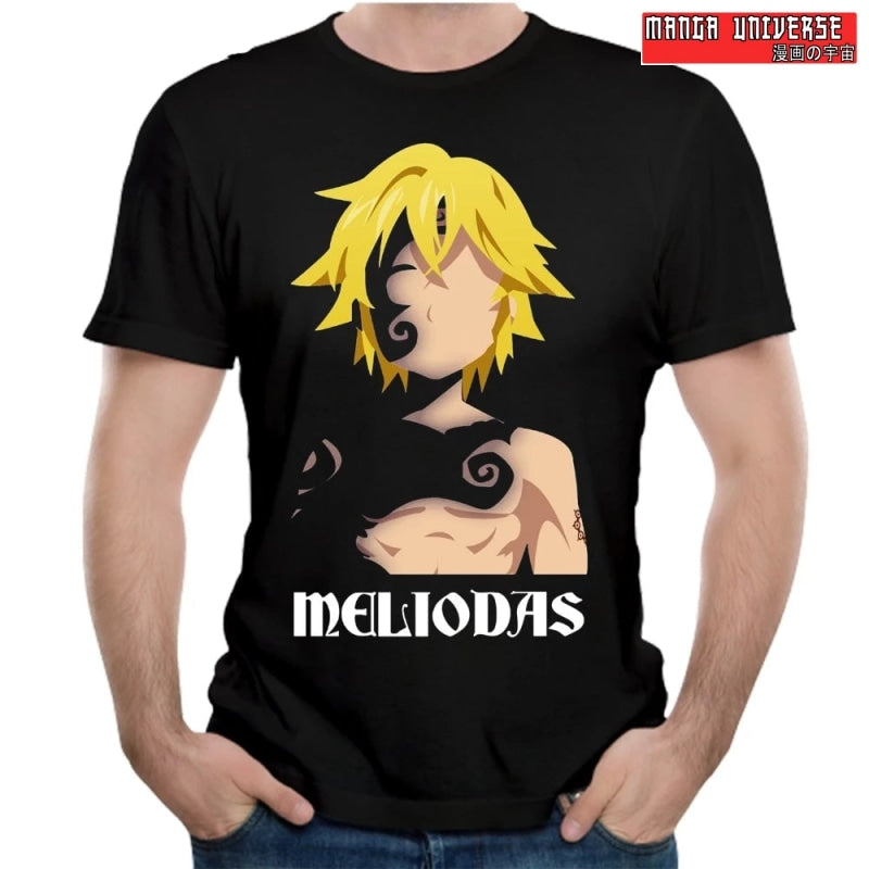 T shirt sds meliodas - Black / S
