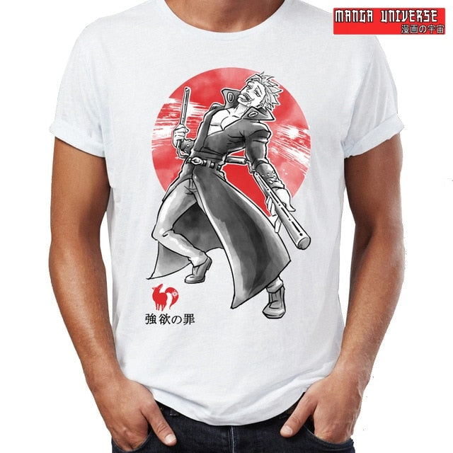 T-SHIRT SEVEN DEADLY SINS - Blanc / XS