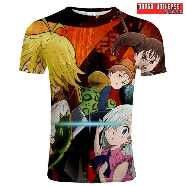 T-SHIRT SEVEN DEADLY SINS - Multi / XS