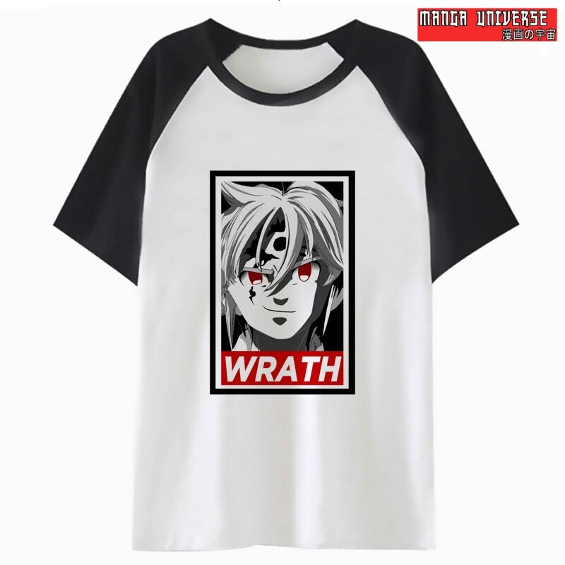 T shirt seven deadly sins wrath - M