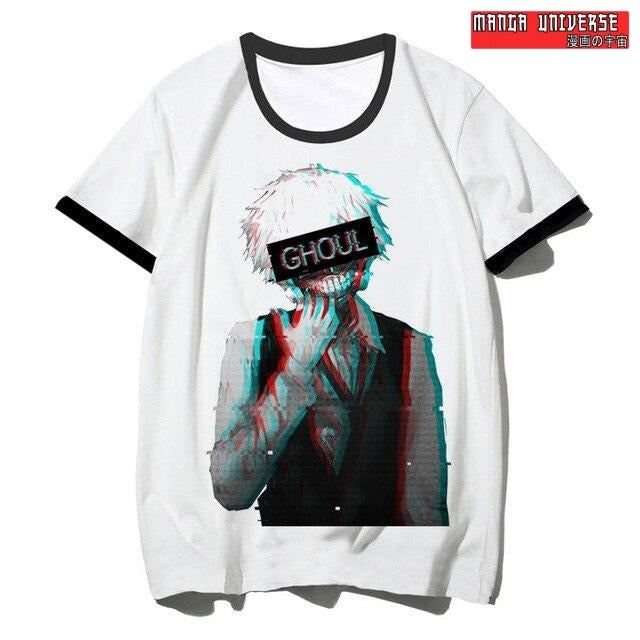 T-SHIRT TOKYO GHOUL FLASH - Blanc / XS