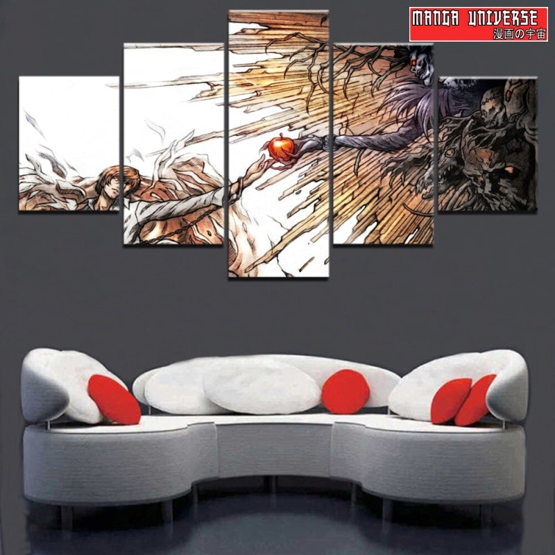 TABLEAU DEATH NOTE La Lumière et les Ténèbres - Petit / Sans