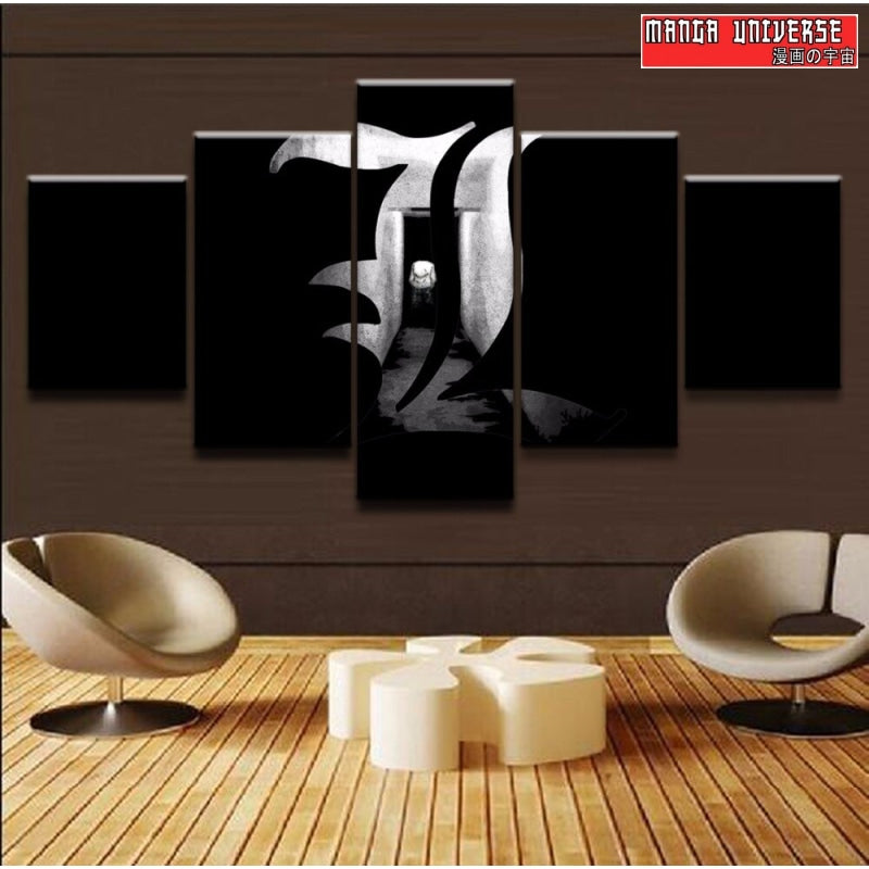 TABLEAU DEATH NOTE L’emblème 2 - Moyen / Sans Cadre