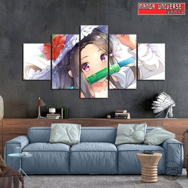 TABLEAU DEMON SLAYER NEZUKO - Moyen