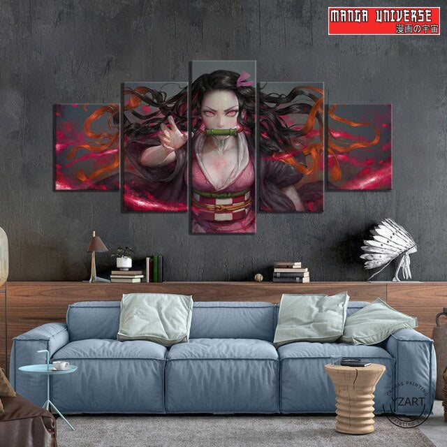 TABLEAU DEMON SLAYER NEZUKO - Moyen