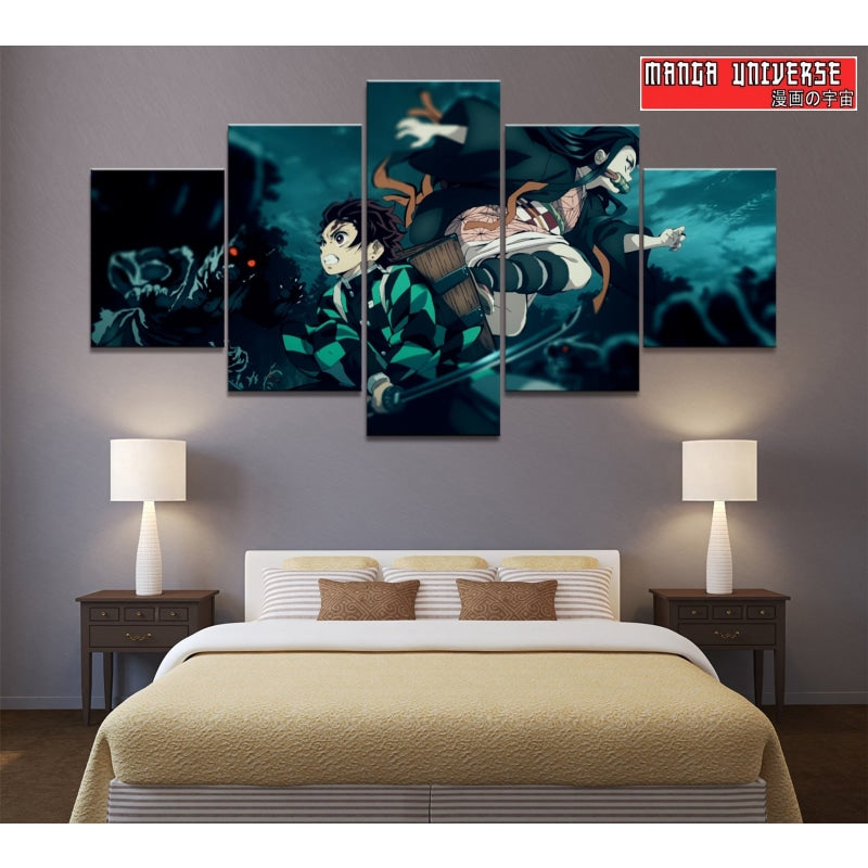 TABLEAU DEMON SLAYER - Petit / Sans Cadre