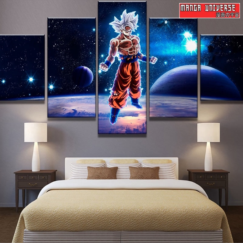 Tableau dragon ball goku ultra instinct