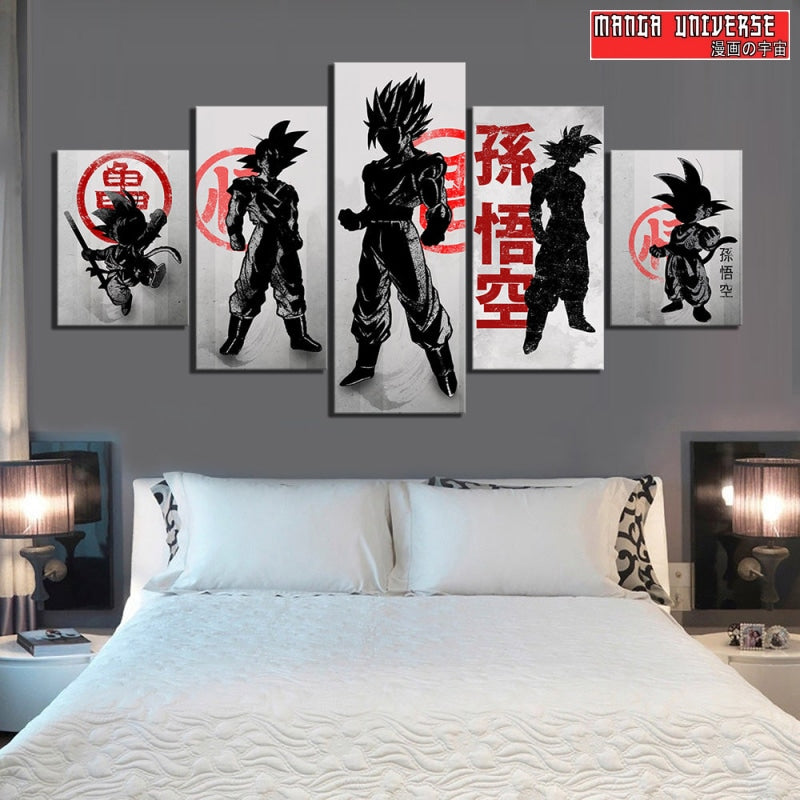 Tableau dragon ball kakaroto