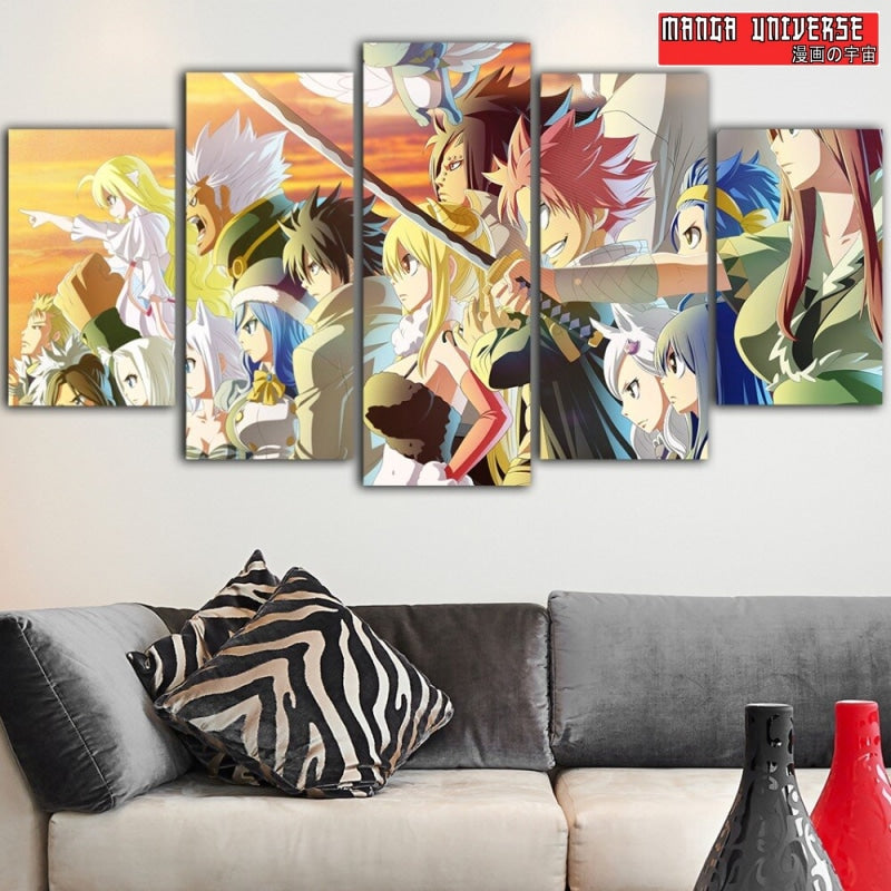 TABLEAU FAIRY TAIL HORIZON - Petit / Sans Cadre