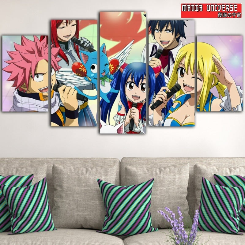 TABLEAU FAIRY TAIL KARAOKE - Petit / Sans Cadre