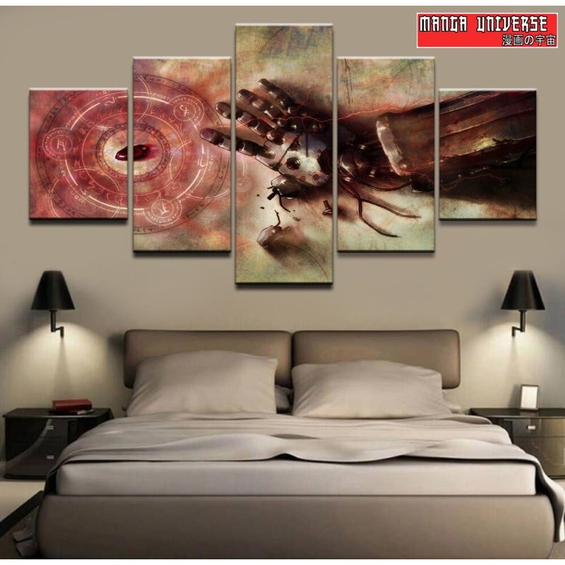 TABLEAU FULL METAL ALCHEMIST ALPHONSE RUBIS - Petit / Sans