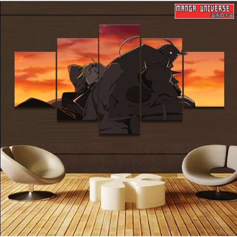 TABLEAU FULL METAL ALCHEMIST Crépuscule - Petit / Sans Cadre