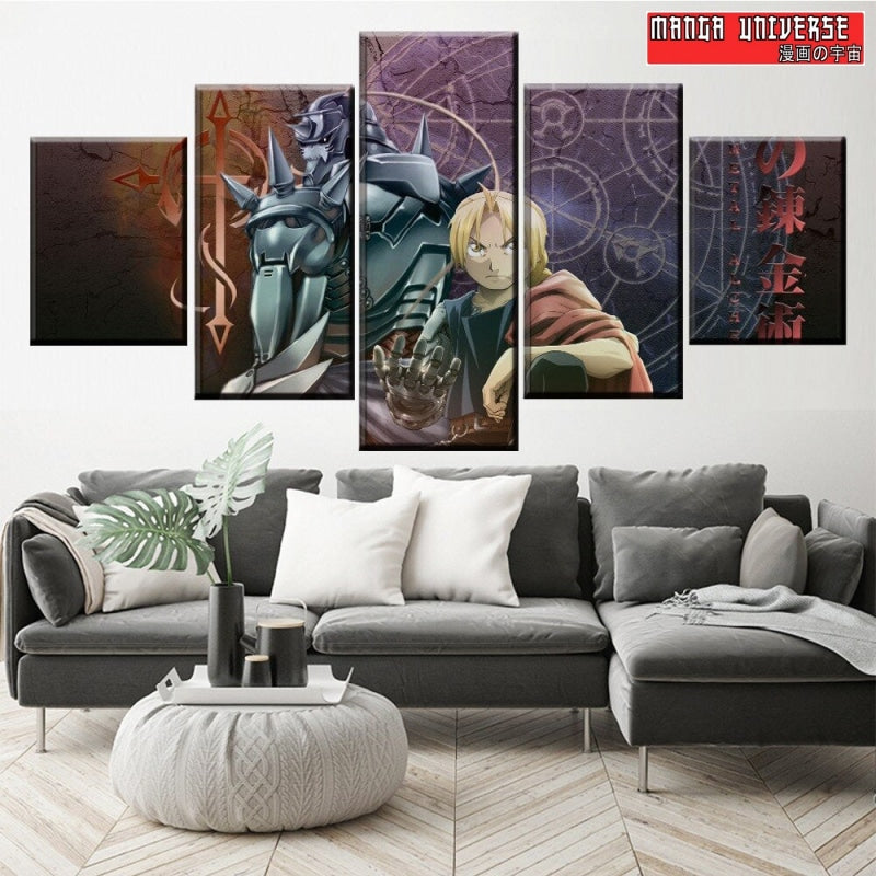 TABLEAU FULL METAL ALCHEMIST POWER - Petit / Sans Cadre