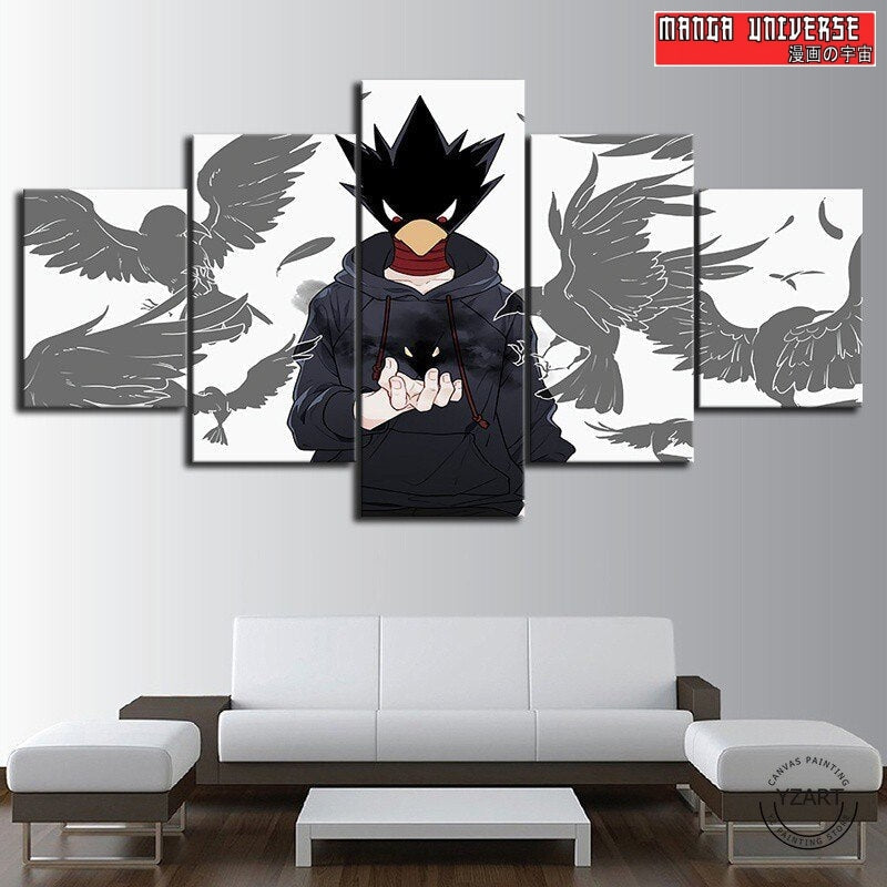TABLEAU MY HERO ACADEMIA FUMIKAGE TOKOYAMI - Moyen / Sans 