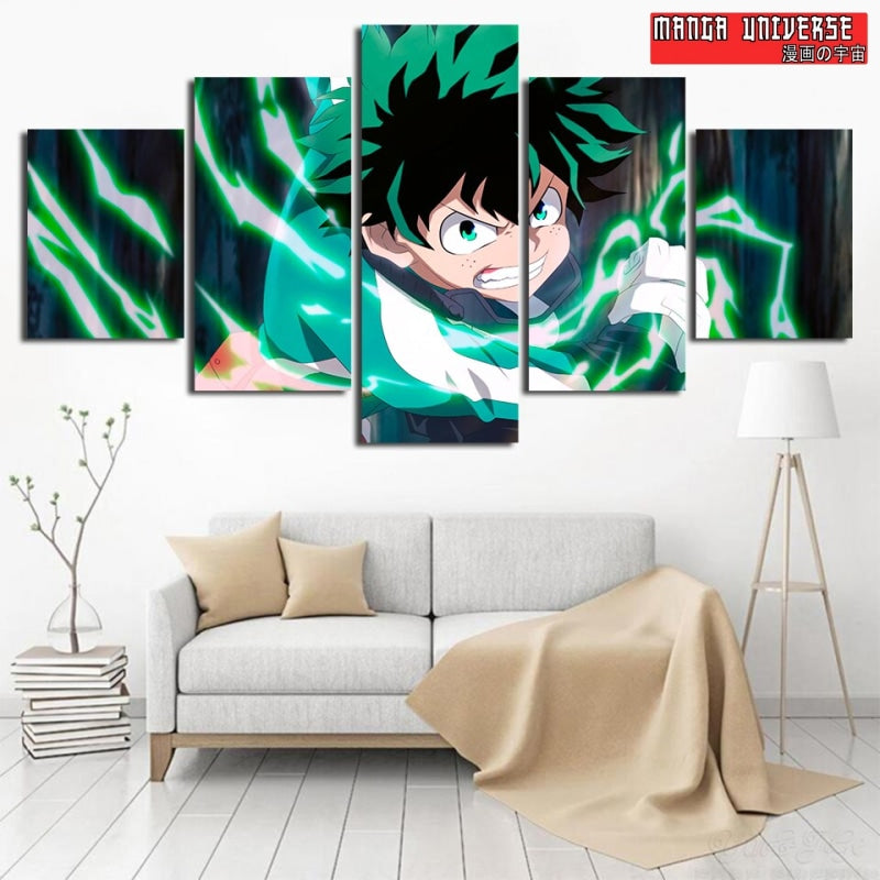 Tableau my hero academia izuku - XL / Avec cadre