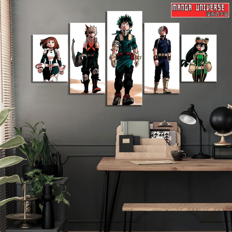 TABLEAU MY HERO ACADEMIA - Moyen / Sans Cadre