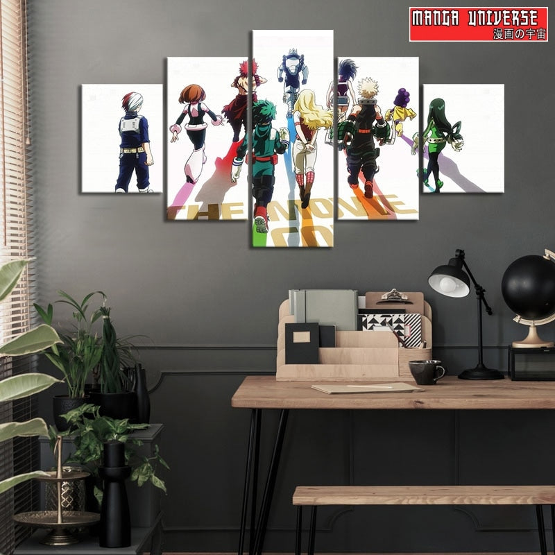 TABLEAU MY HERO ACADEMIA - Petit / Sans Cadre