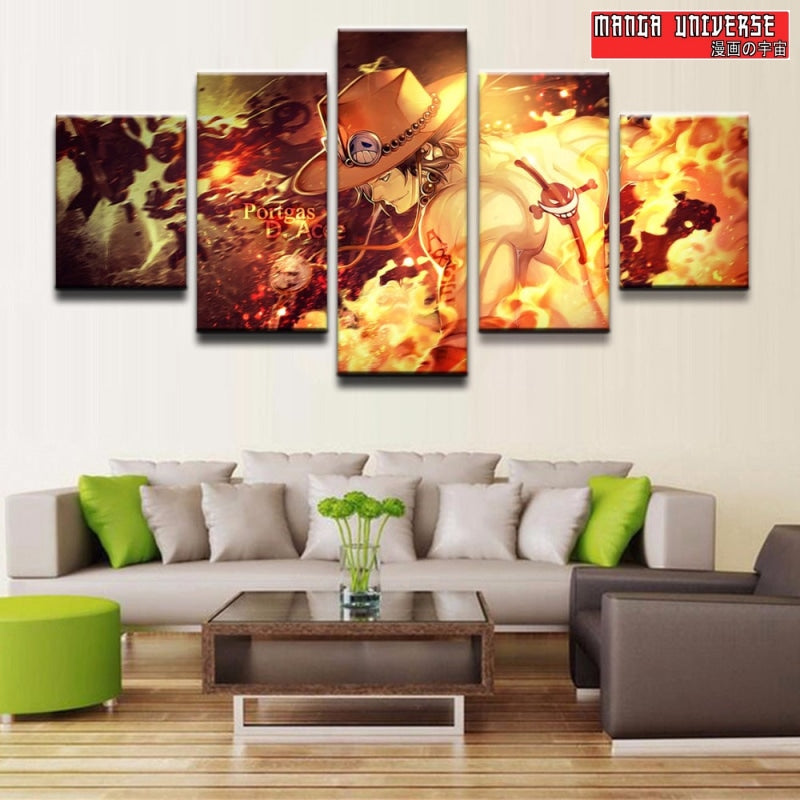 Tableau one piece ace - Petit / Sans cadre