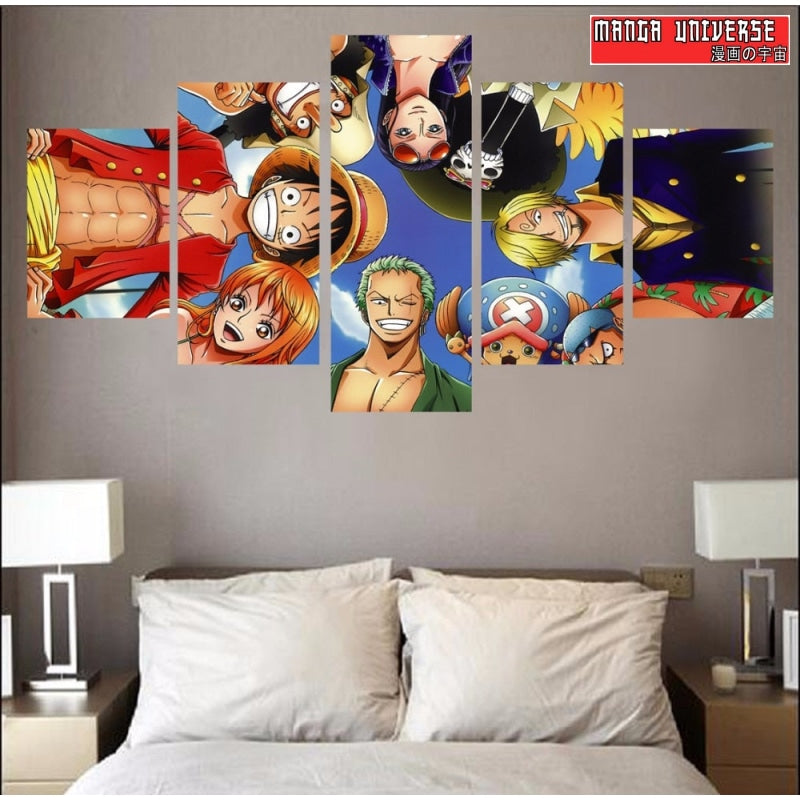 Tableau one piece équipage 2 - moyen / Sans cadre