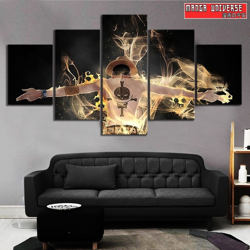 TABLEAU ONE PIECE LUFFY - Petit / Sans Cadre