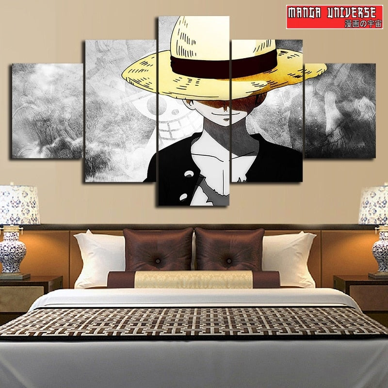 Tableau one piece luffy - Petit / Sans cadre